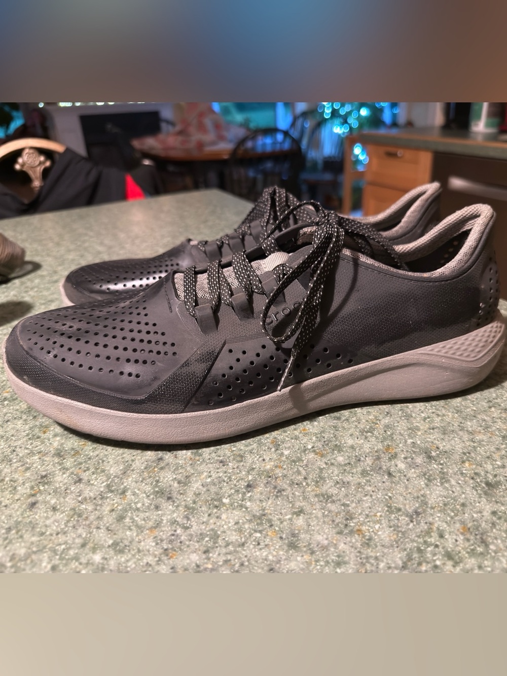 Men croc sneakers